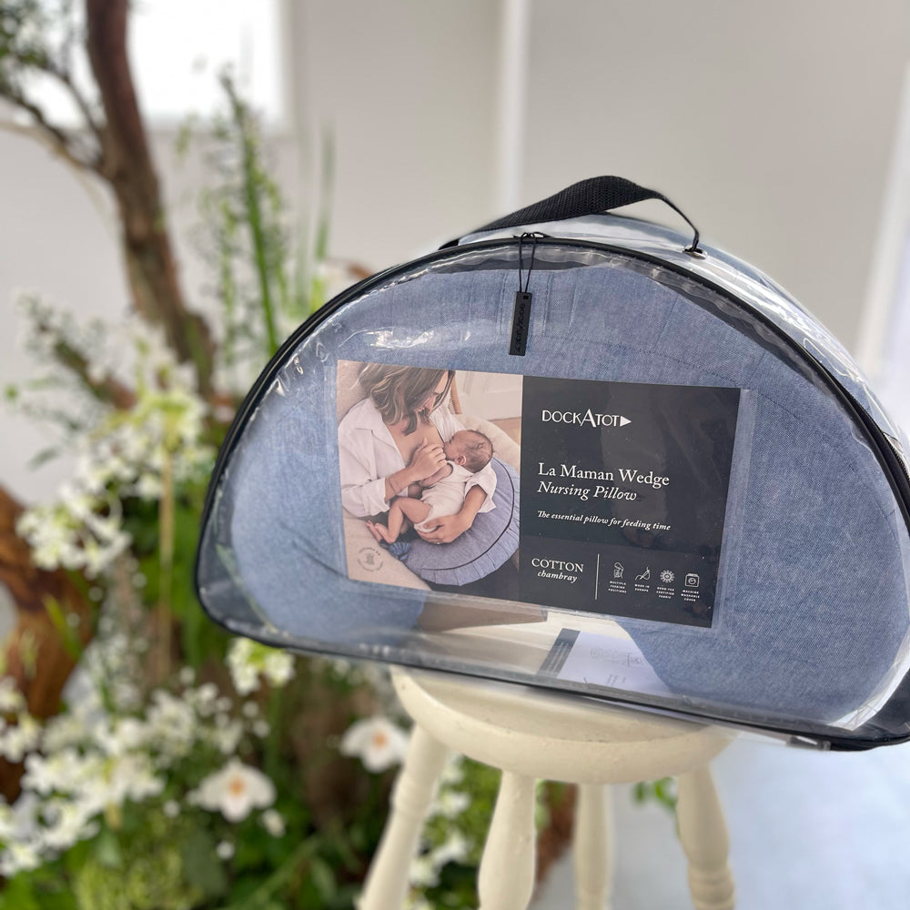 Nursing Pillow - インディゴシャンブレー