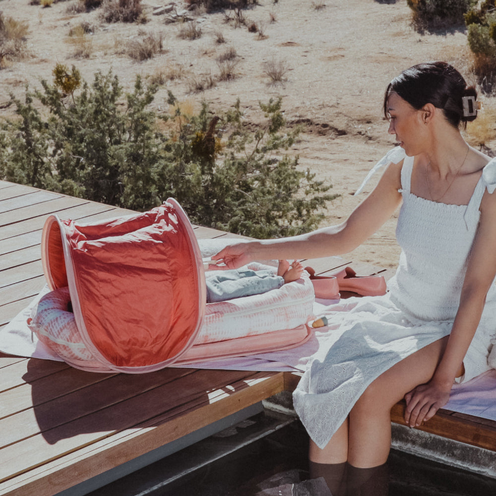 ドッカトット 公式】Deluxe+ Dock - サンドシャンブレー – DockATot