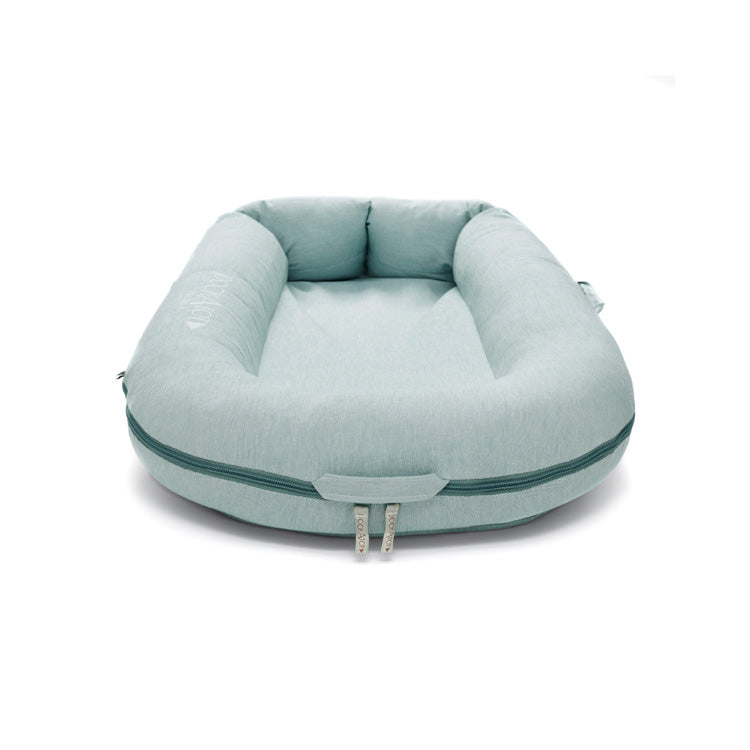 【美品】ドッカトット Deluxe+ Dock マリンシャンブレー ドッカトット 公式】Deluxe+ Dock - マリンシャンブレー – DockATot